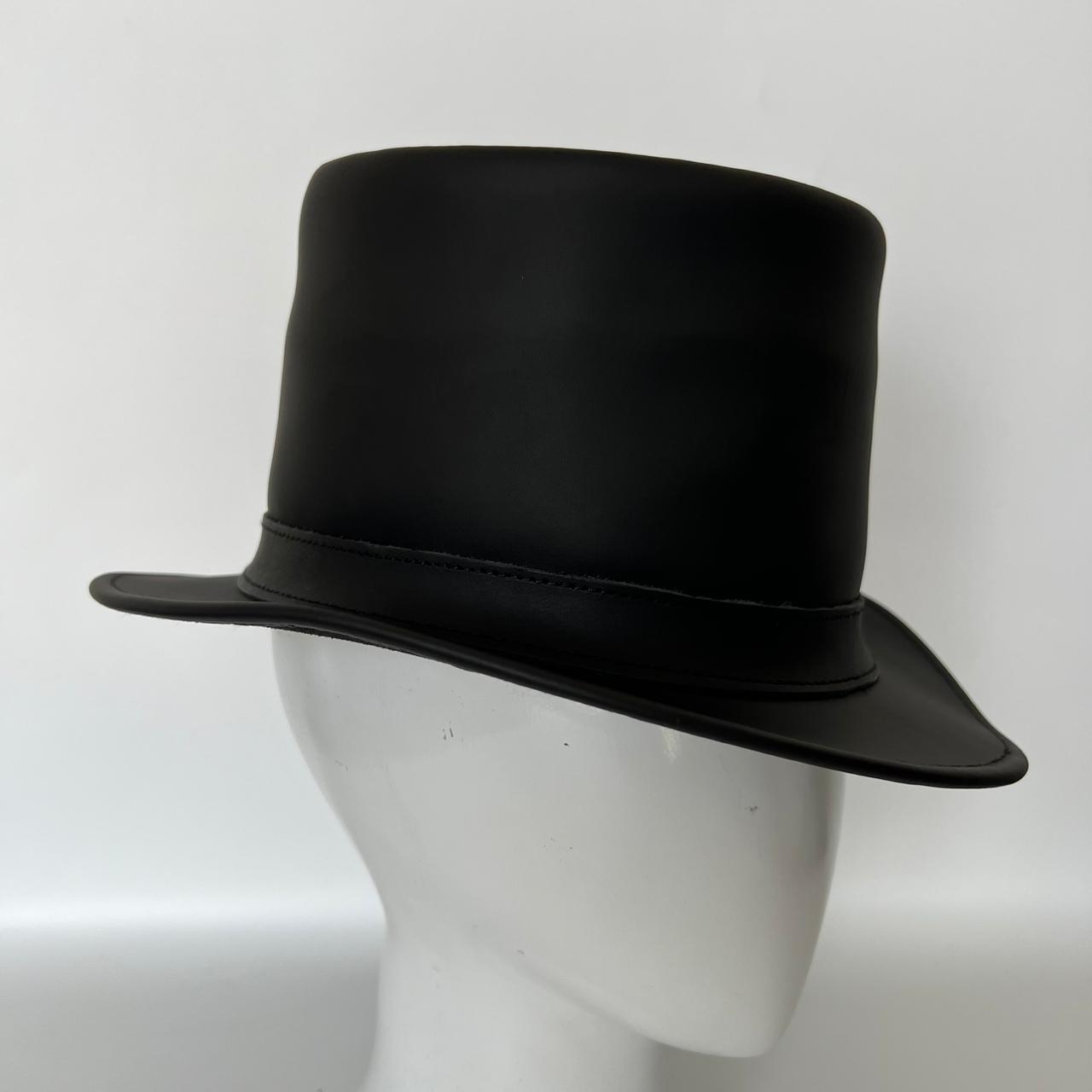 Cowhide Pattern Genuine Leather Western Cowboy Hat with Cowhide Pattern - Style 004 featured view