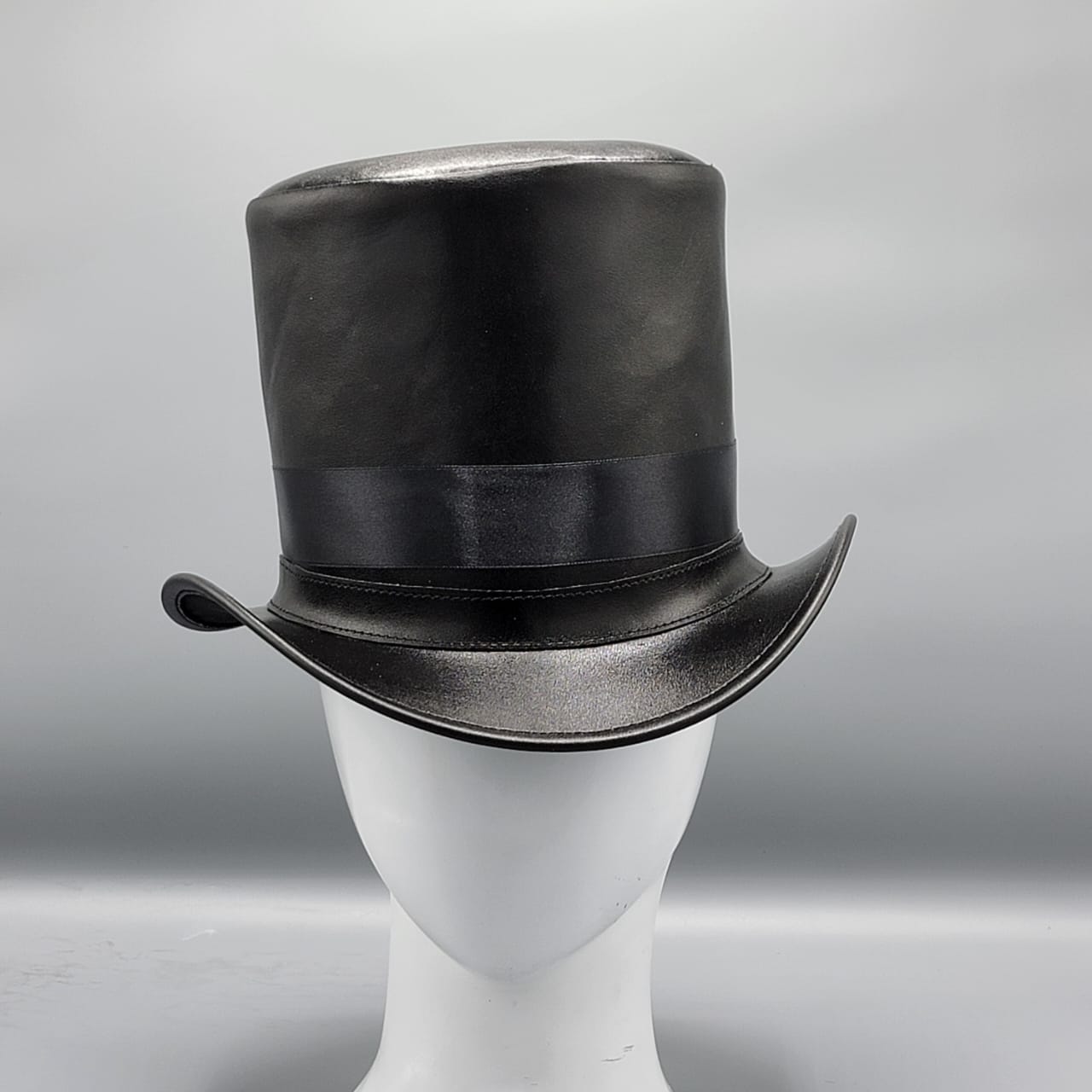 Cowhide Pattern Genuine Leather Western Cowboy Hat with Cowhide Pattern - Style 101 featured view