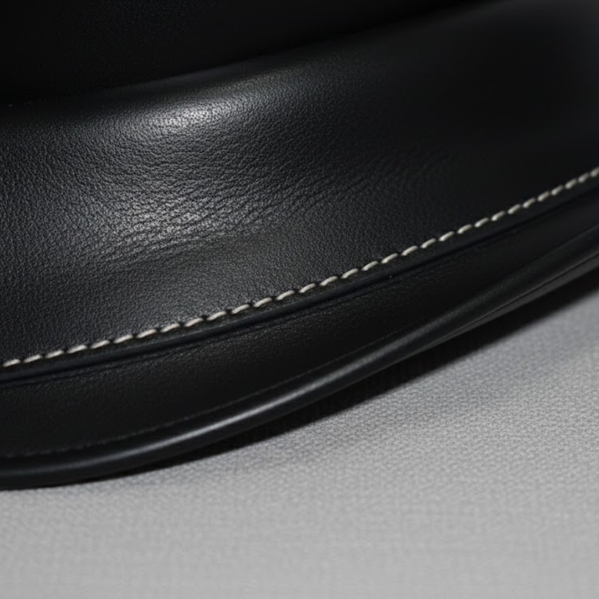 Cowhide Pattern Genuine Leather Western Cowboy Hat with Cowhide Pattern - Style 102 back view