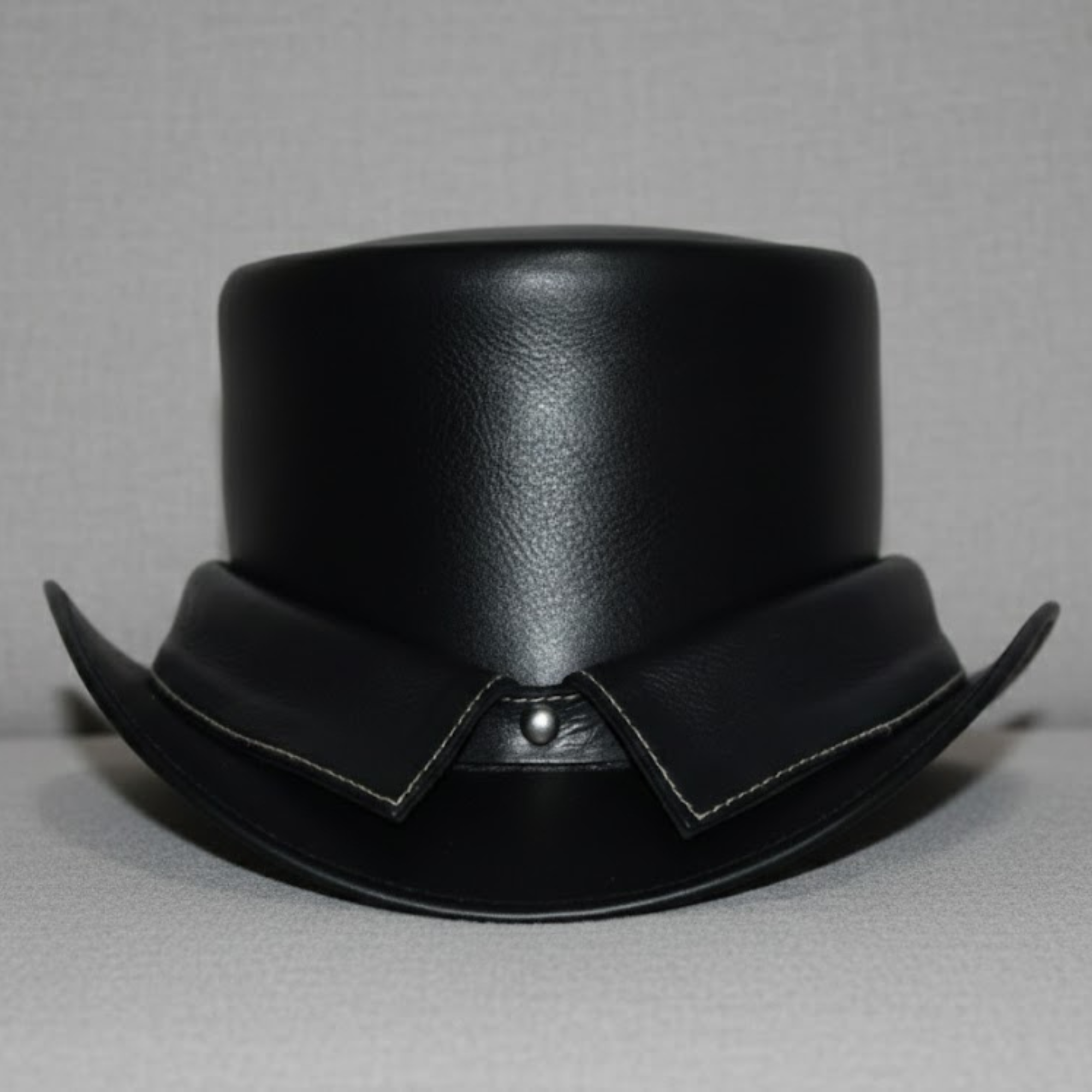 Cowhide Pattern Genuine Leather Western Cowboy Hat with Cowhide Pattern - Style 102 - image 05