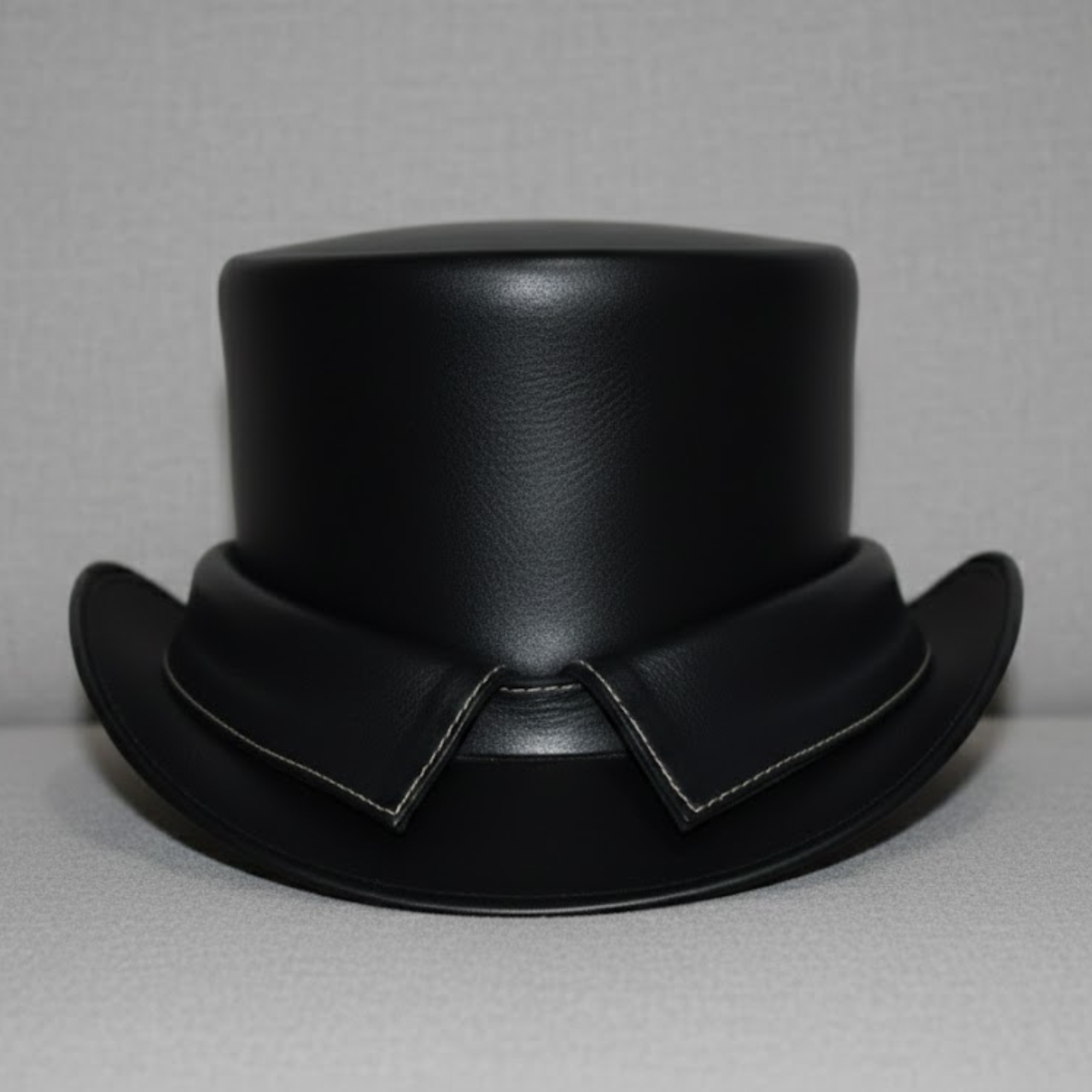 Cowhide Pattern Genuine Leather Western Cowboy Hat with Cowhide Pattern - Style 102 - image 06