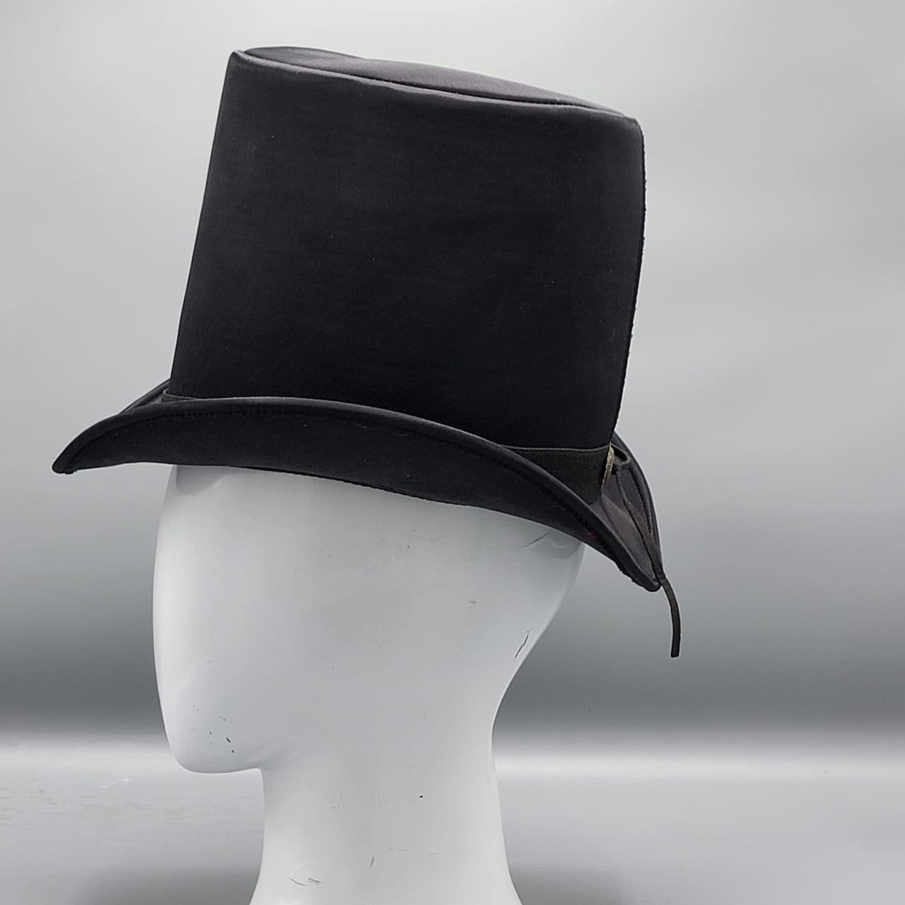 Cowhide Pattern Genuine Leather Western Cowboy Hat with Cowhide Pattern - Style 109 back view