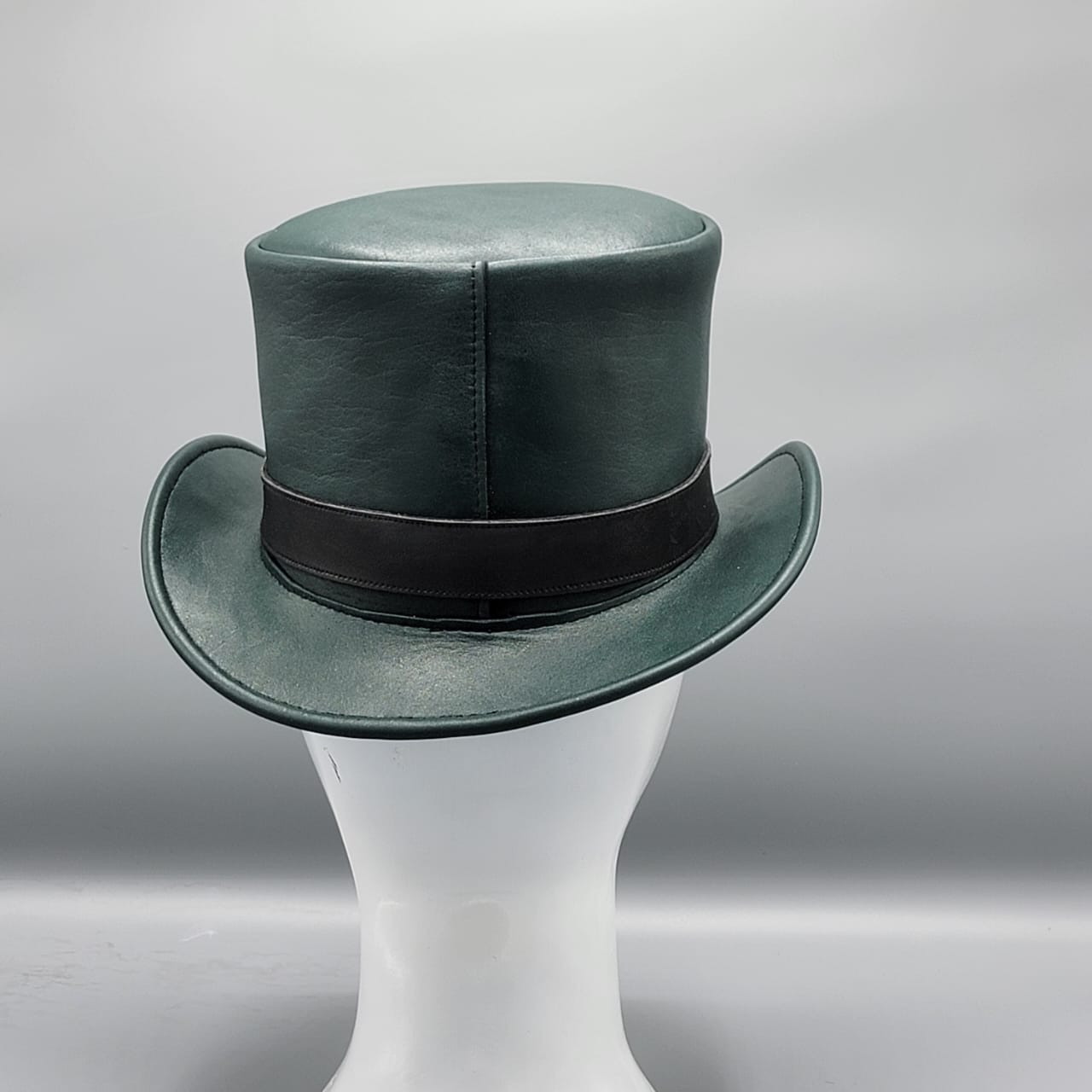 Cowhide Pattern Genuine Leather Western Cowboy Hat with Cowhide Pattern - Style 122 featured view