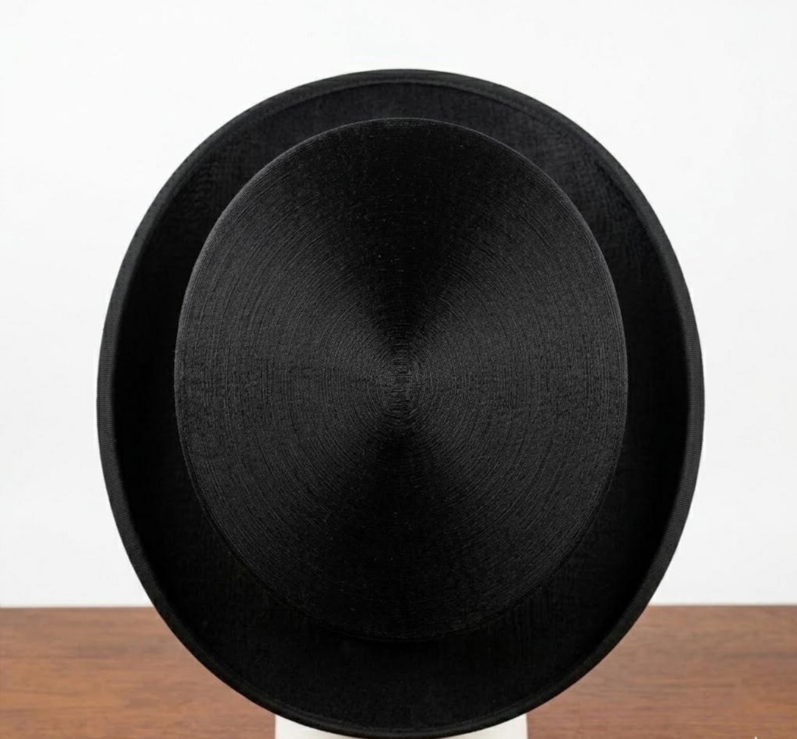 Cowhide Pattern Genuine Leather Western Cowboy Hat with Cowhide Pattern - Style 129 back view